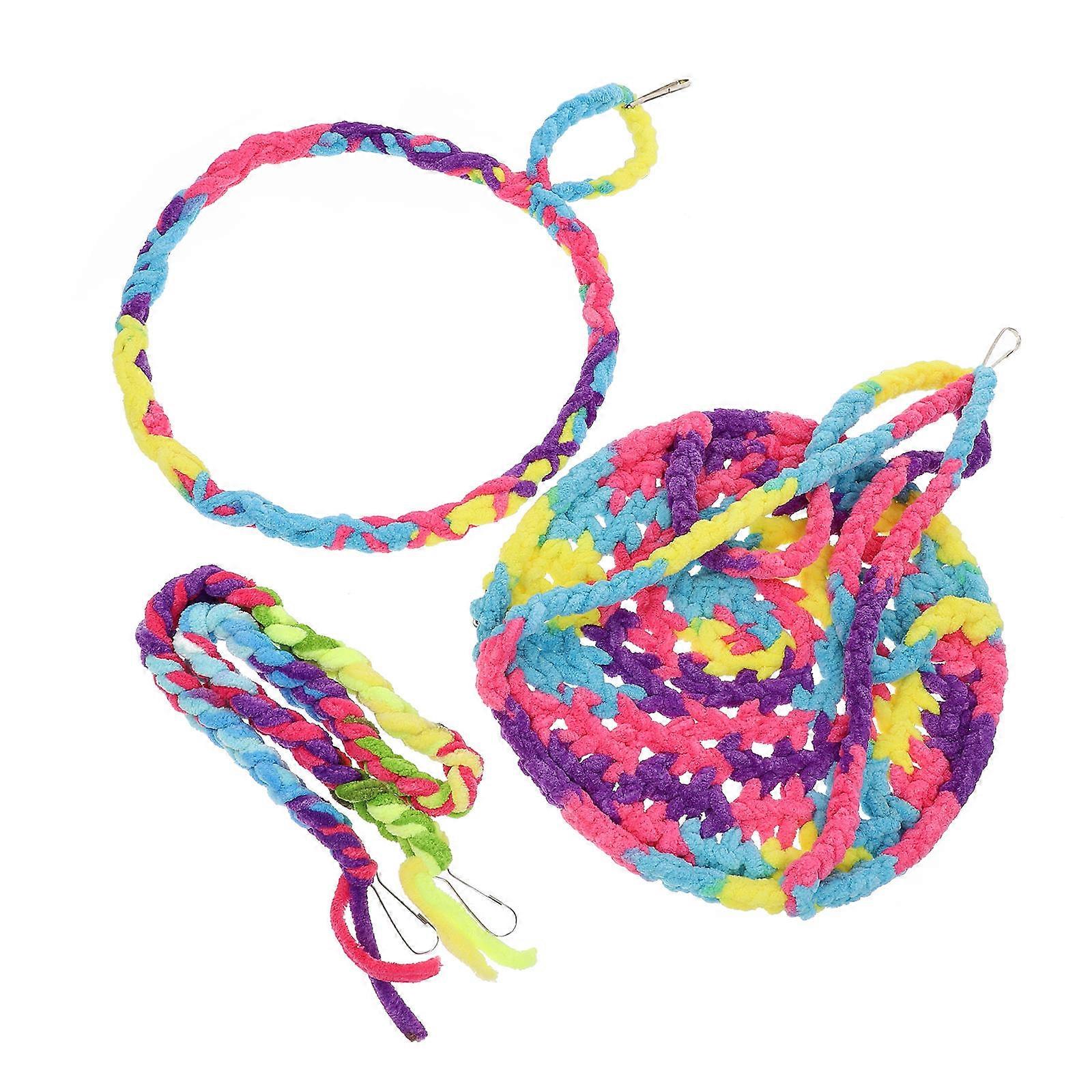 Bird Perch Toy Set For Parrots And Small Birds Offering Various Shapes For Increased Activity And Fun Playtime 3Pcs