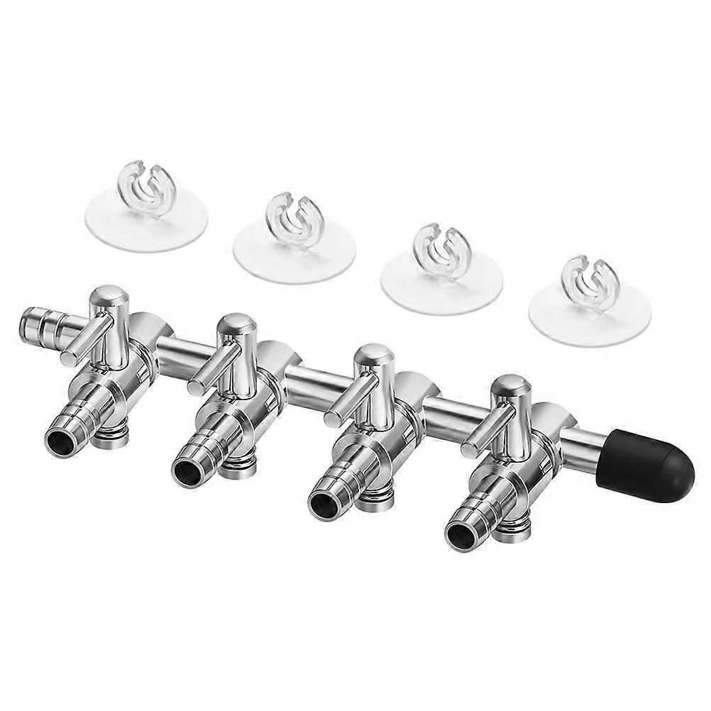 Air Flow Control Valve Connector for Aquarium Fish Tank 1Set