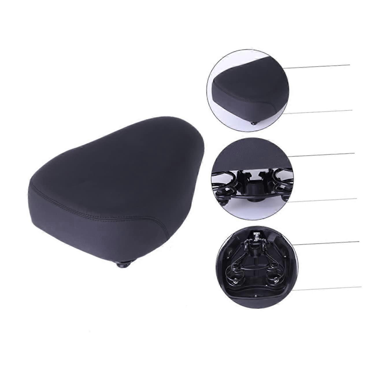 Shockproof Bicycle Saddle Padding Breathable Cushion For Mountain Bikes And Road Bikes Universal Fit Ergonomic Comfort