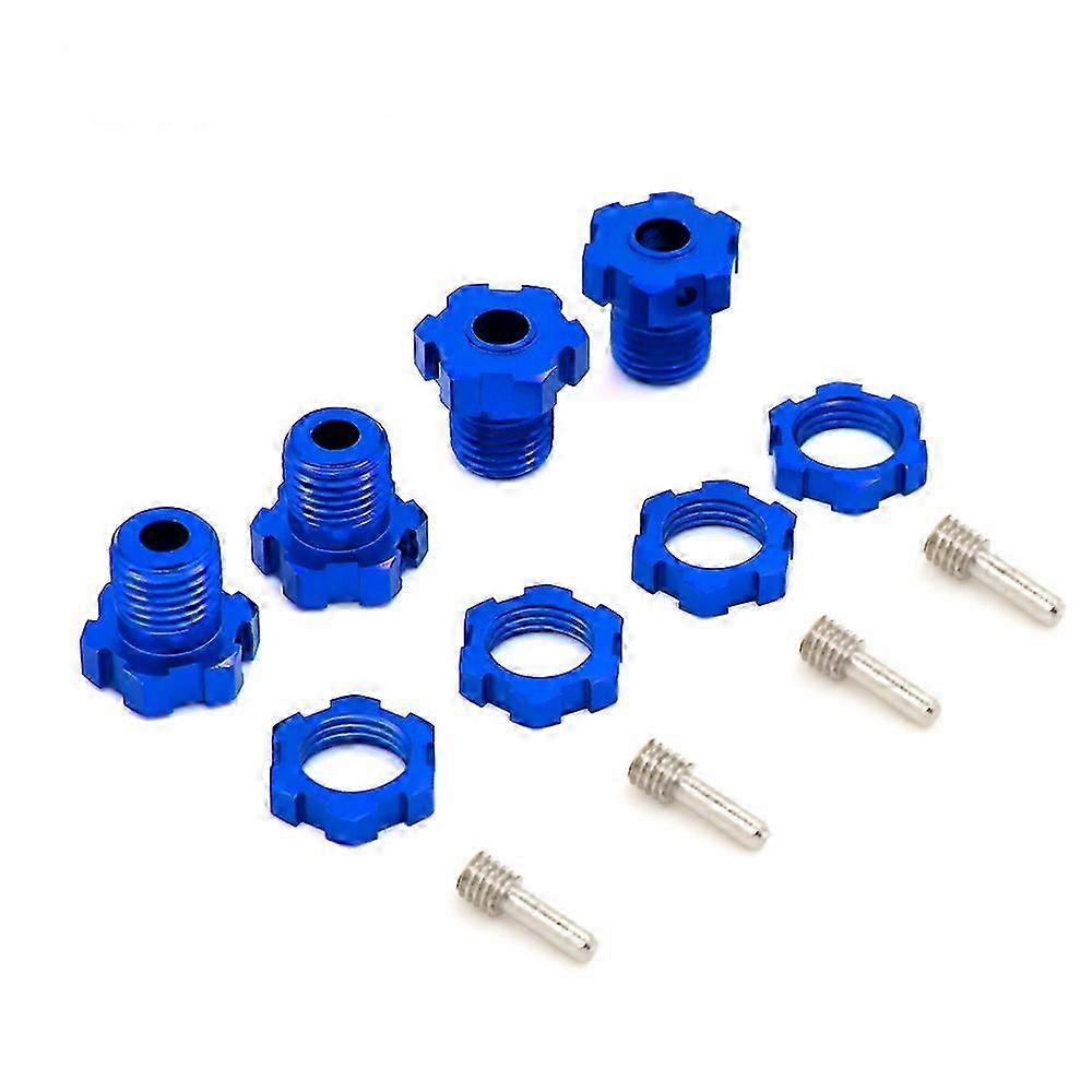 4Pcs 17mm Hex Nuts Splined Hubs for 1/10 RC Vehicles