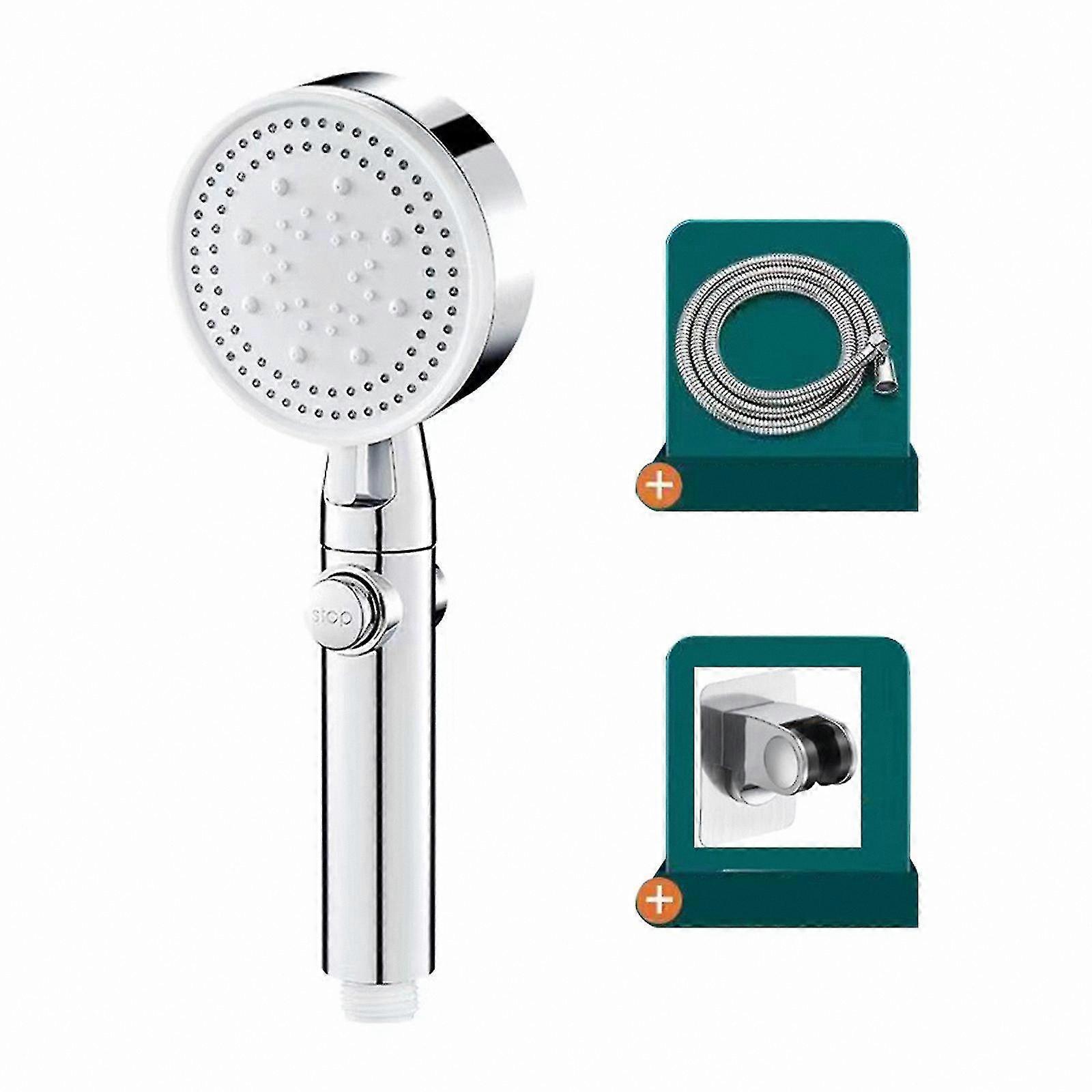 Multi-Function High Pressure Shower Head with 5 Modes, Water Saving Design, Easy Installation for Home Use