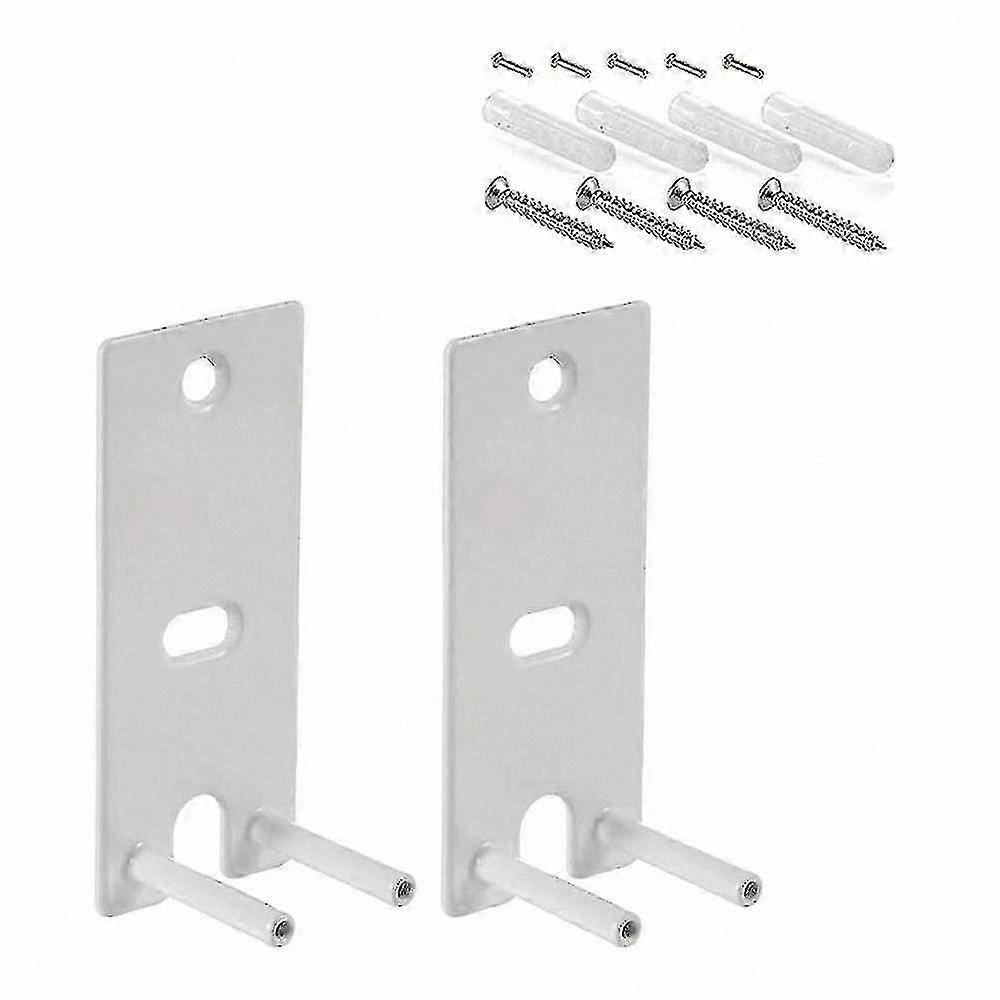 Wall Mount Bracket Pair for Omnijewel Lifestyle 650 System, White