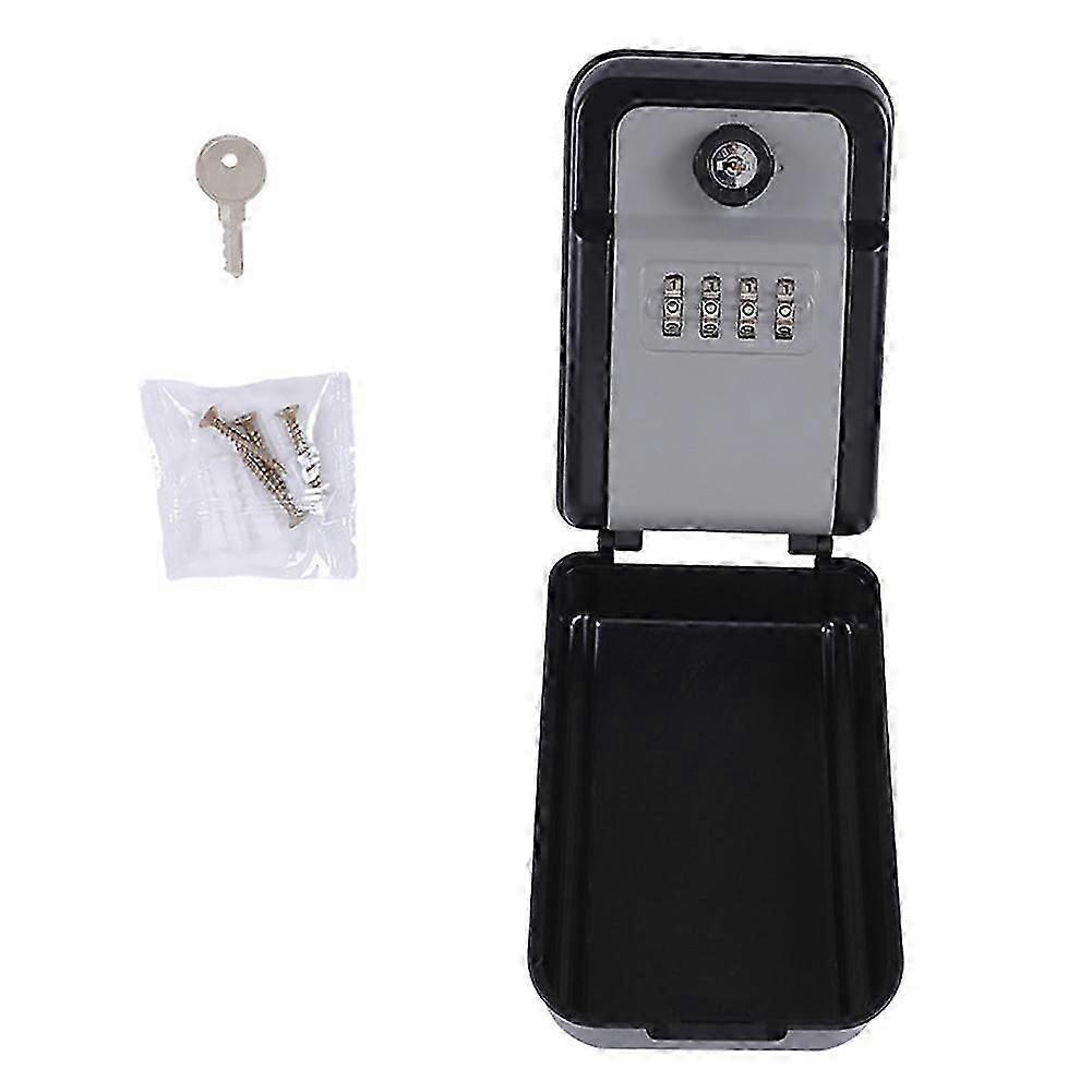 Password Lock Box Key Box Mounted Storage Management Large Space Security