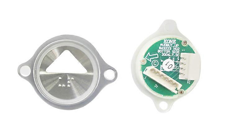 Kone Button Up Arrow White Flush Lop Panel Km871905g081h091