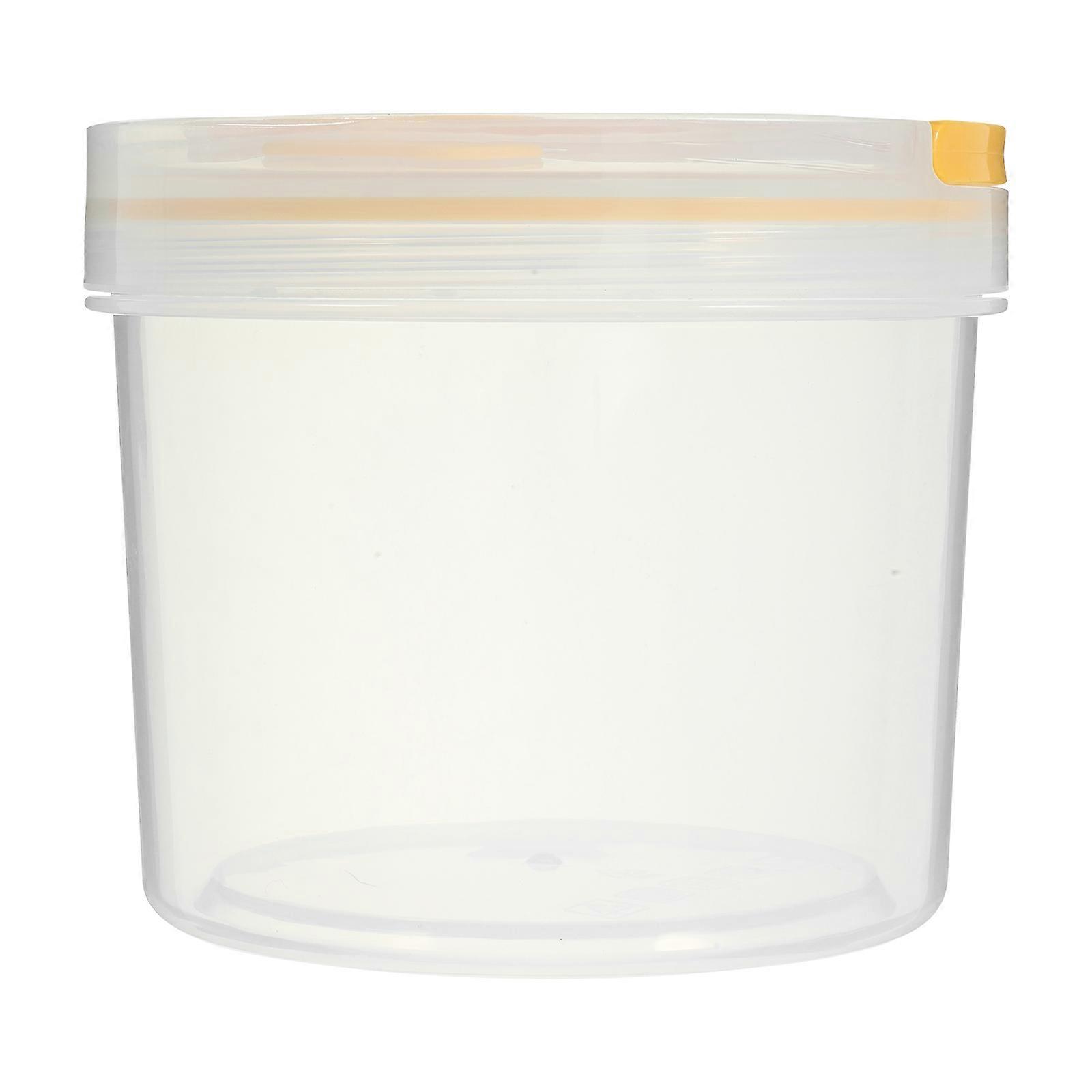 Airtight Plastic Food Storage Containers with Lids for Home Use Transparent Large Capacity