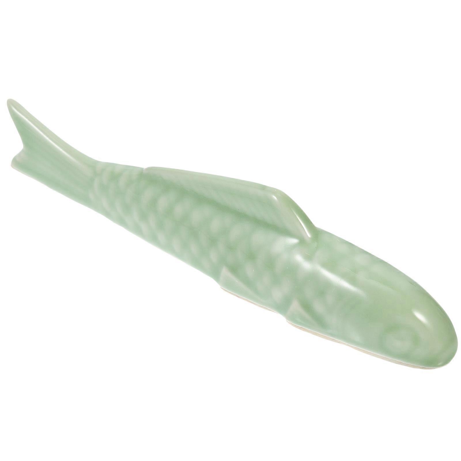 Elegant Carp Shaped Brush Rest Ideal For Flattening Paper Suitable For Housewarming Events 1Pack