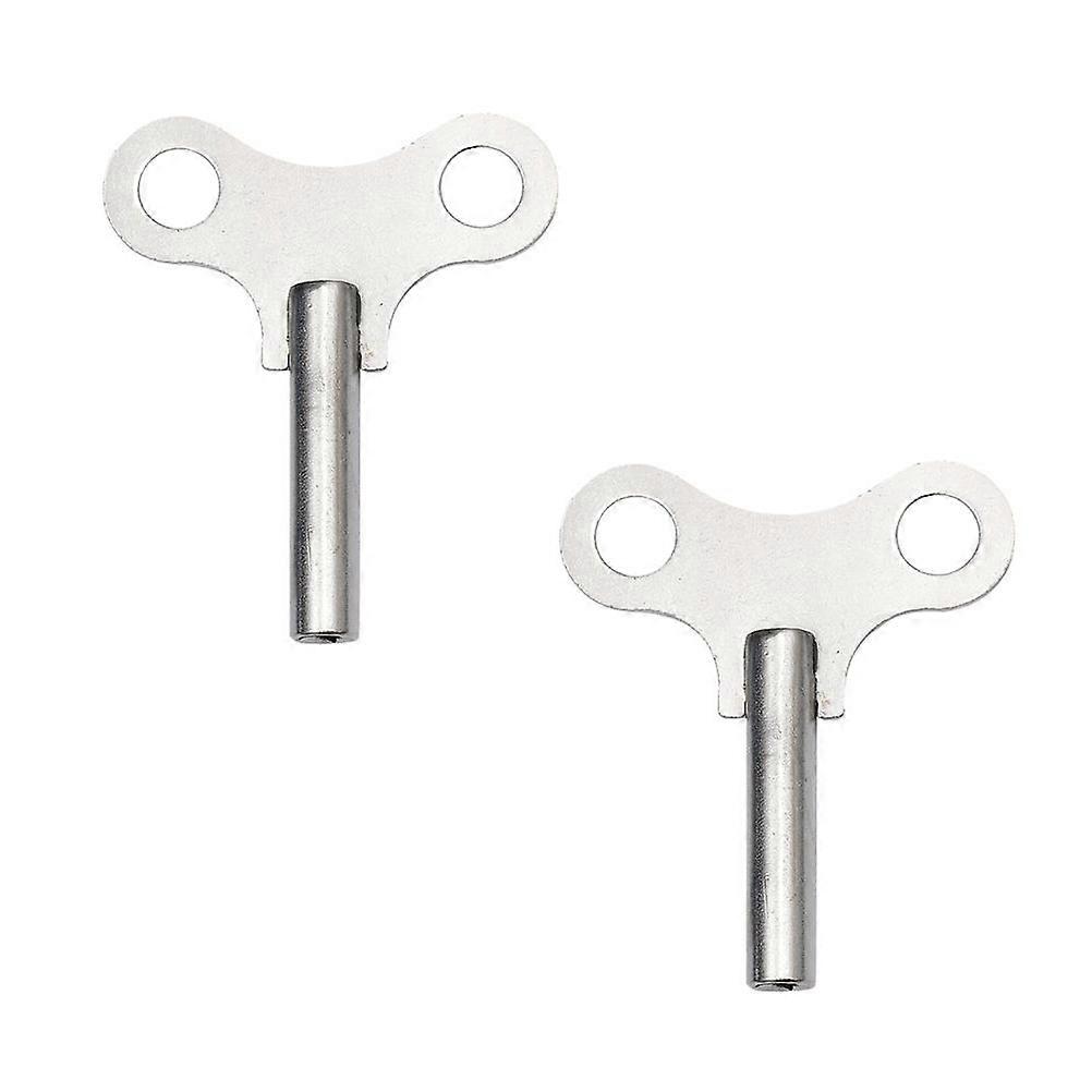 Steel Clock Winding Keys (2 pcs) with Extended Caliber Design for Enhanced Torque, Compact and Lightweight for Easy Storage and Portability