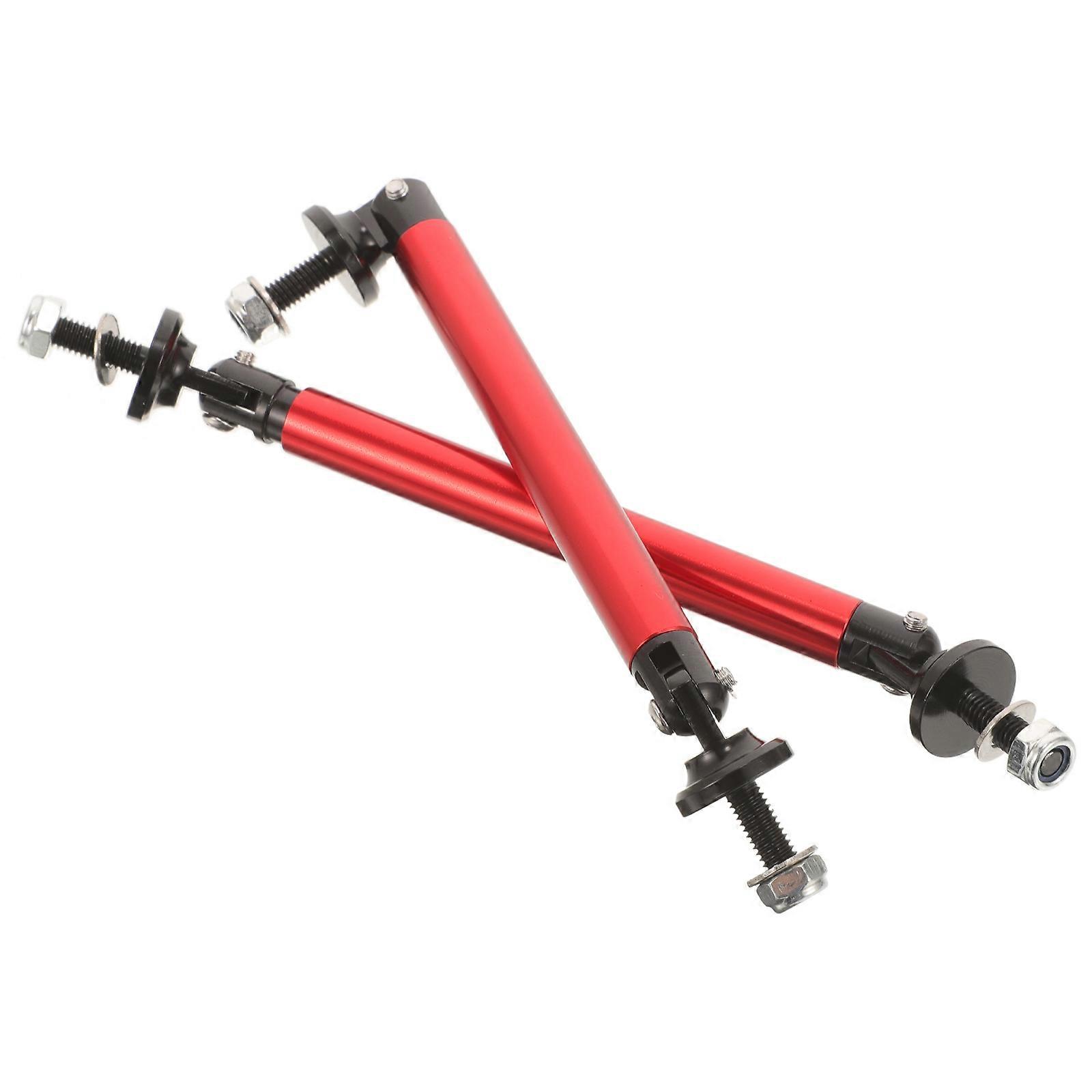 Front Bumper Lip Splitter Strut Rod For Vehicles Car Modification 5.2X1.6X0.8in Vehicle Handling Improvement 1 Pair