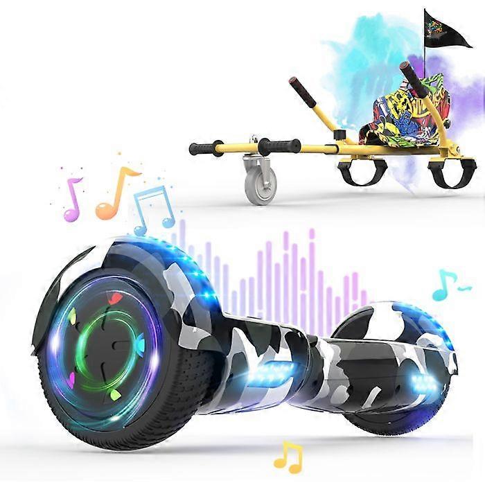 Hoverboard camouflage pack en hip-hop Hoverkart - RCB - Super cadeau voor kinderen