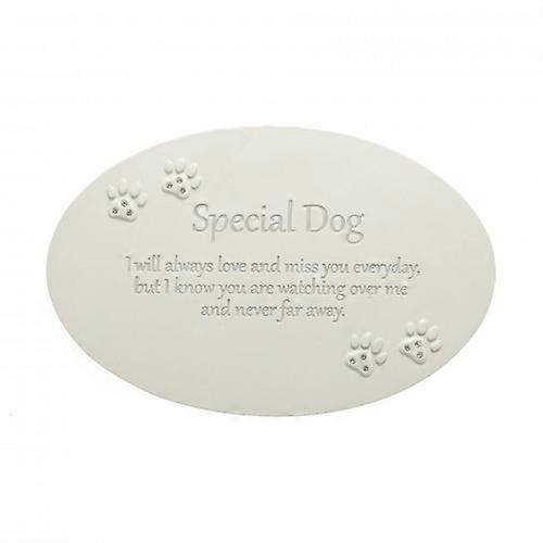 Thoughts of You Resin Memorial Plaque - Dog