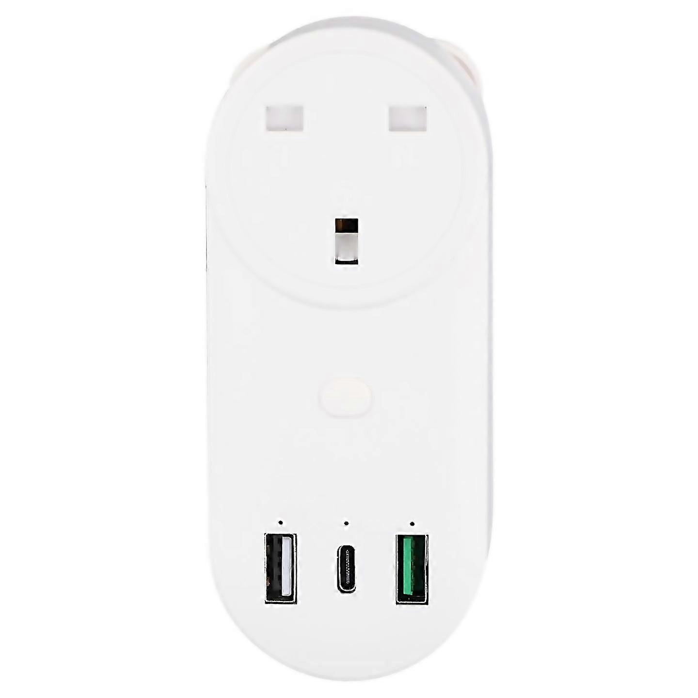 Für Smart Socket Wifi Stecker 16A 2Loch Usbtypec Uk