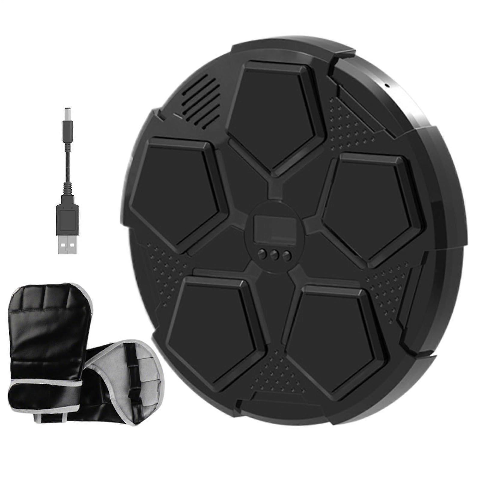 Electronic Boxing Target LED Music Machine with Electronic Control for Exercise, Fitness, Boxing Training for All Ages