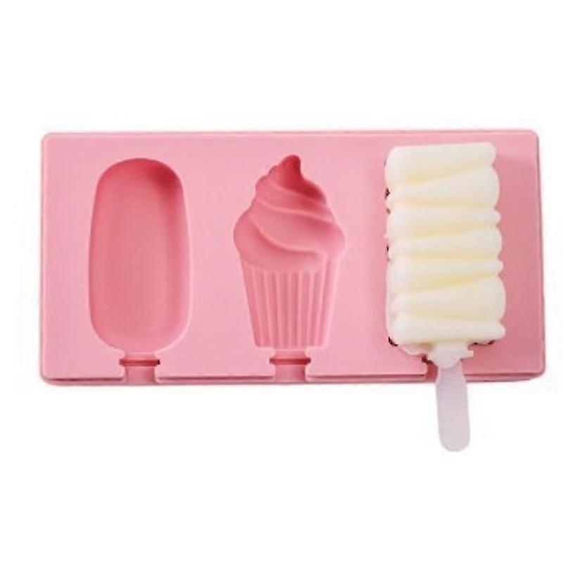 Silicone Popsicle Molds for DIY Ice Cream and Frozen Treat Making