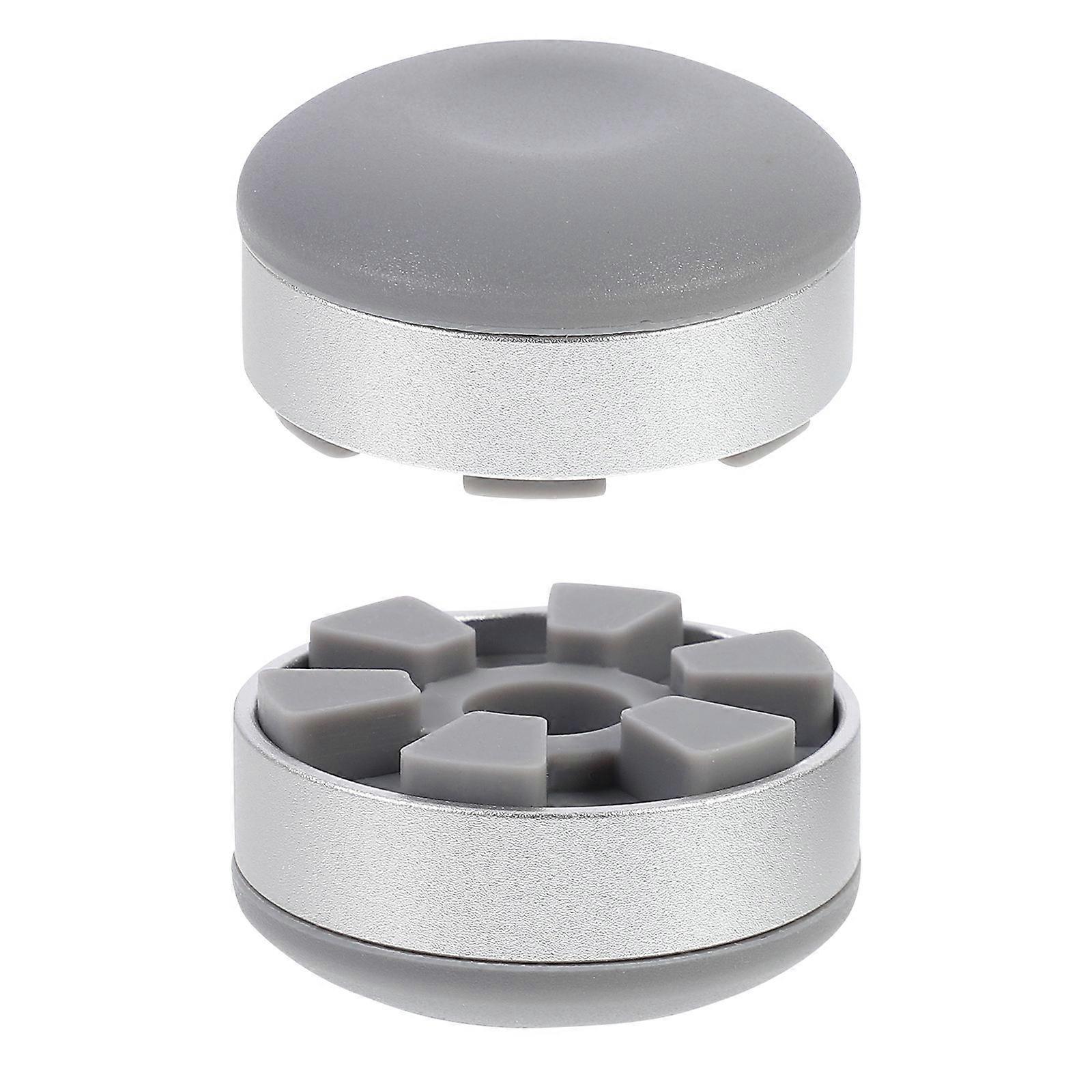 Raised Laptop Stand 2Pcs Multi-Functional Support for Professionals Home Use Grey Aluminum Material for Cable Fixing