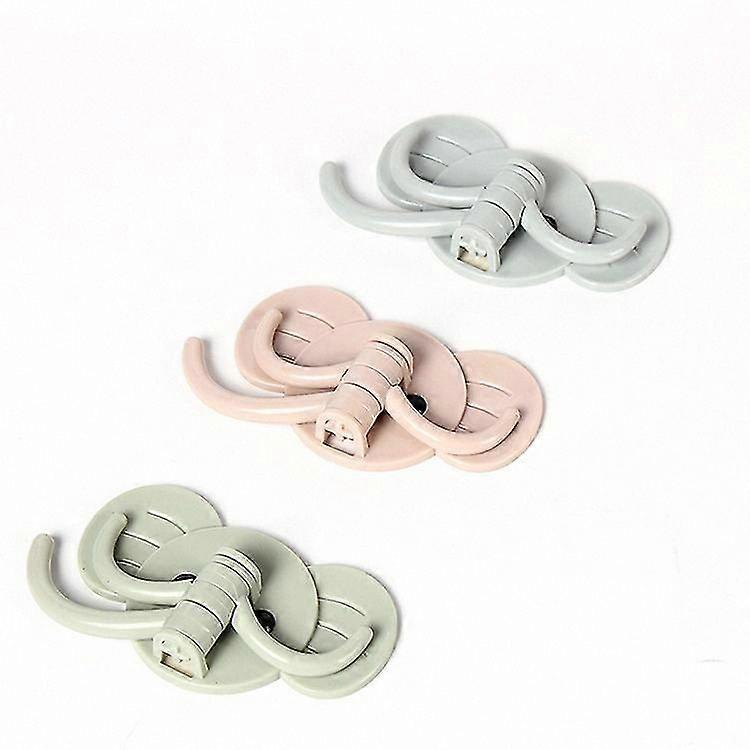 3-Pack Elephant Design Towel Hooks for Bathroom, Strong Adhesive Sticker Included