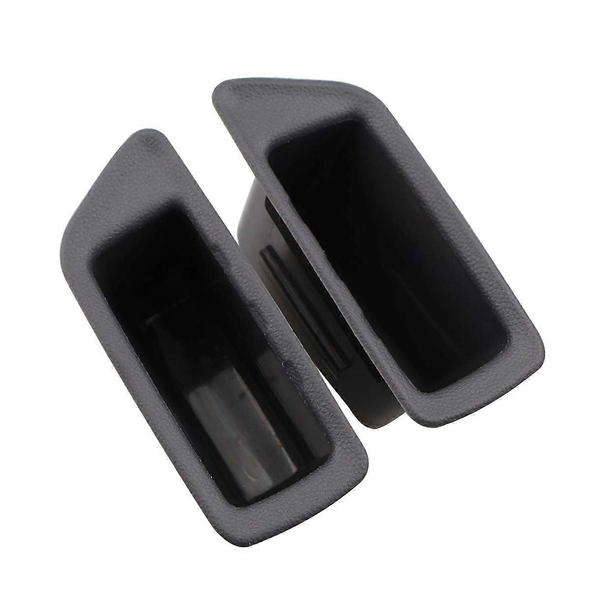 2 Pcs Front Door Storage Box Armrest Container Holder With Matting Edges Staff for F/ord Ecosport 2013 2014 2015 2016 2017