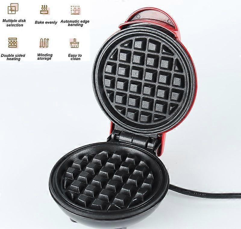 Household bread machine, pancake machine, mini baking cake, waffle machine, sandwich breakfast machine