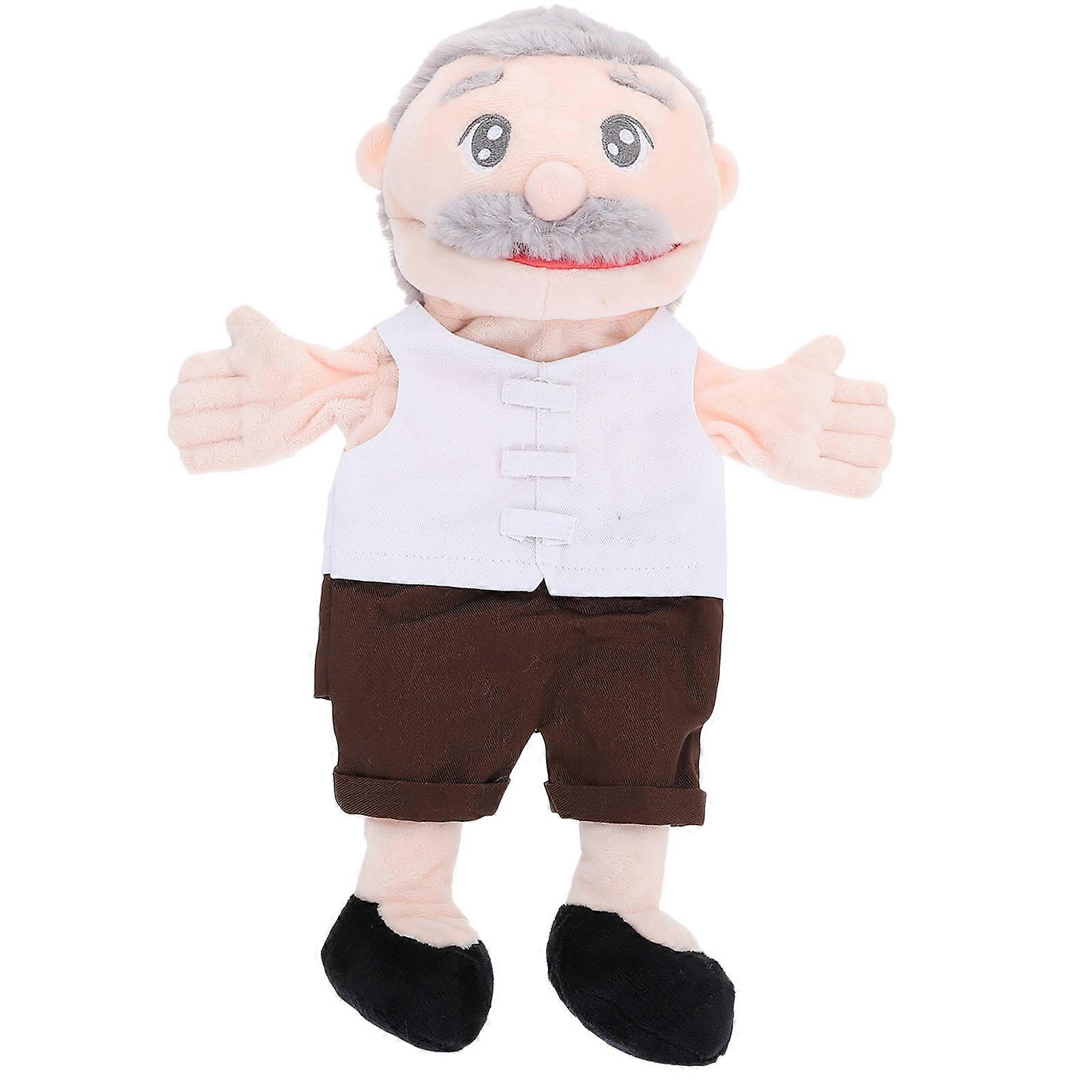 Finger Puppet People Cartoon Finger Puppet Hand Puppet Fabric Storytelling 1Pack