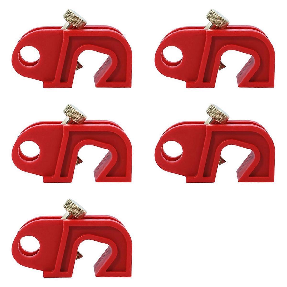 Universal Circuit Breaker Lockout Device Kit Lockout Tagout Set for Single & Multi Pole Breakers Sa