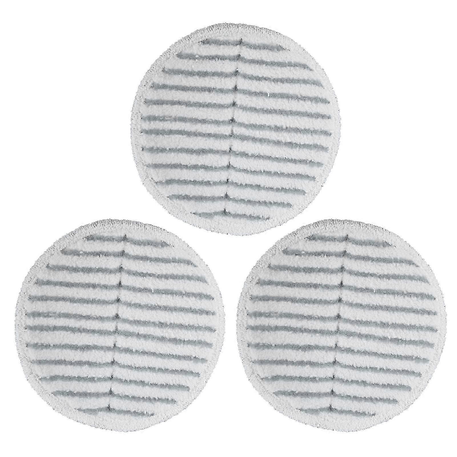 3PCS Reusable Microfiber Mop Pad for Bissell 2124/2039/2037/2039A, Gray