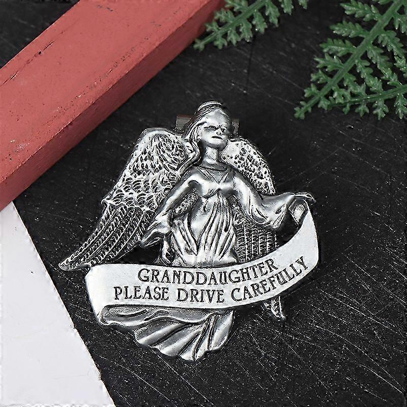 Retro Guardian Angel Safe Driving Car Auto Visor Sun Visor Clip Nev...