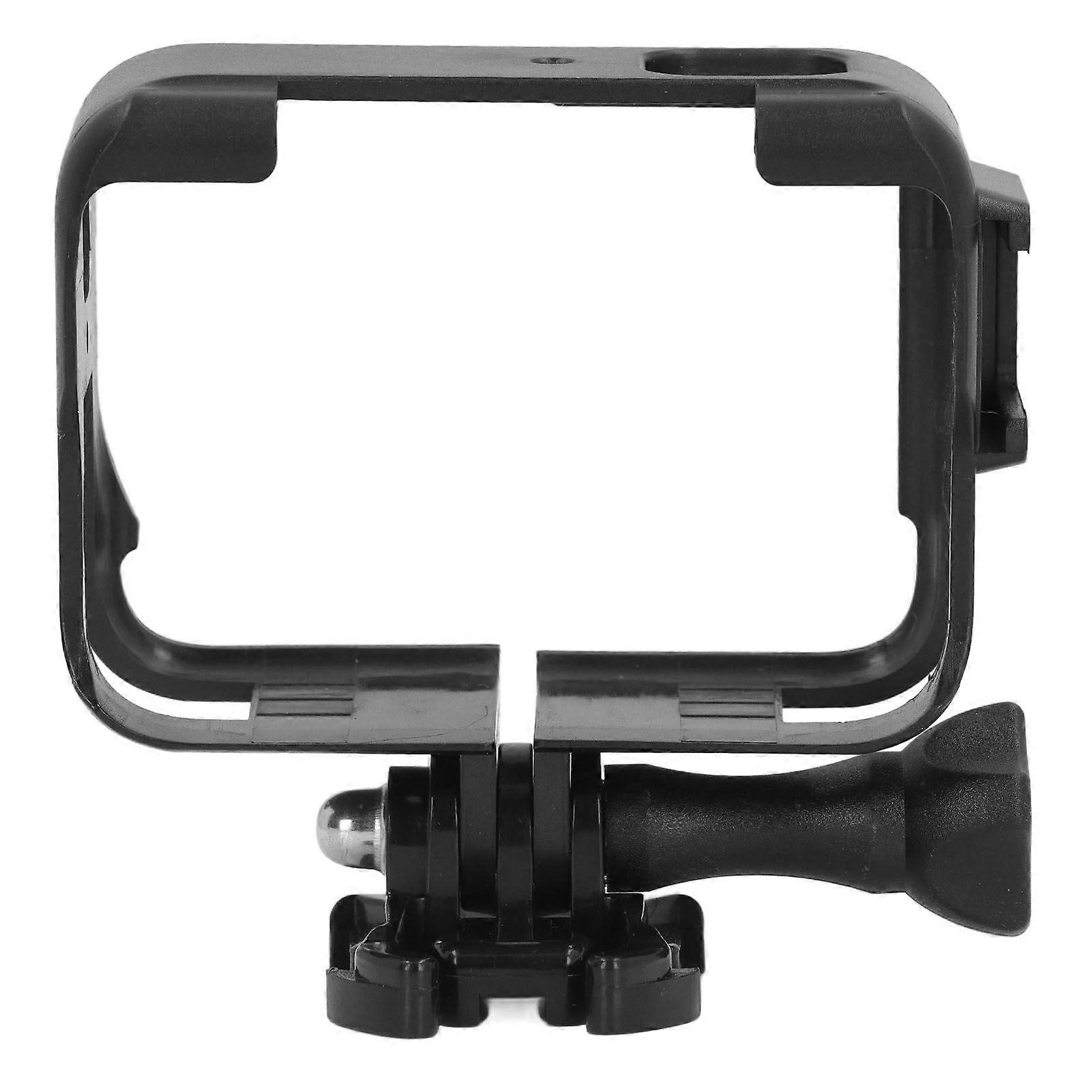 Frame Cage for Insta360 Ace Pro Action Camera Protective Mount Bracket Cage Case with Cold Shoe Mount for Sports Camera