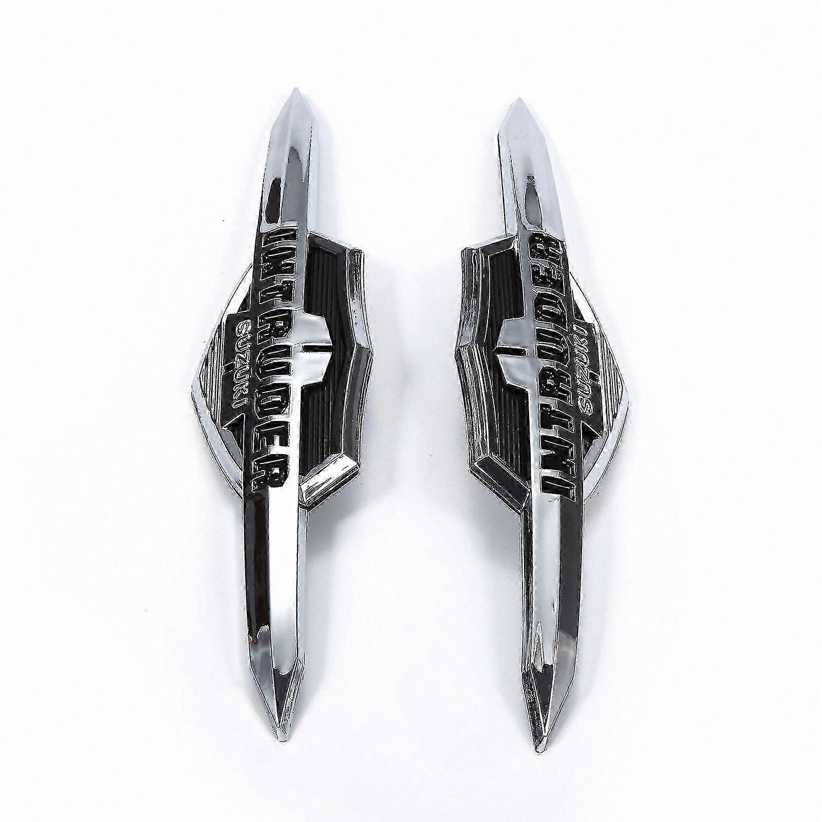 2pcs Universal Plastic Fuel Tank Stickers for Motorcycles