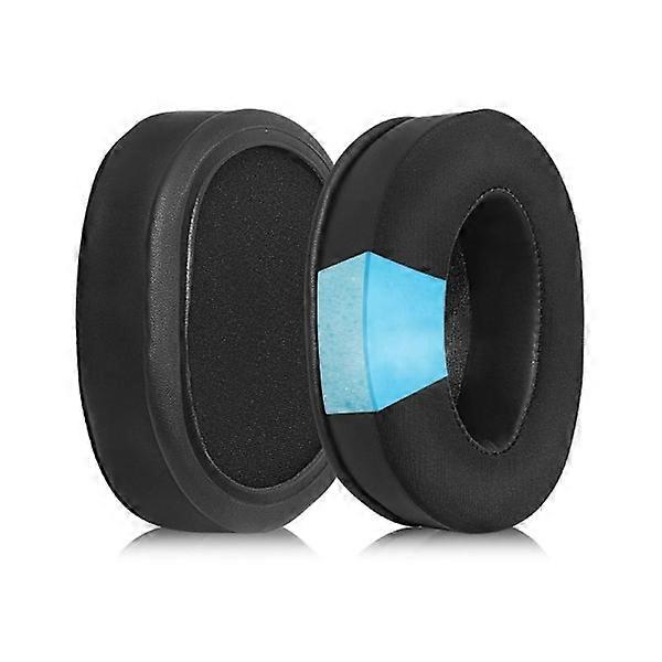 Schwarze Gel-Ohrpolster für Logitech G PRO X – 2er-Set, Gaming-Zubehör