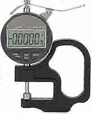 Precision Thickness Gauge for Paper, Leather, Cloth, and Wire with 0-12.7mm Range and 0.01mm Accuracy Measuring Tool