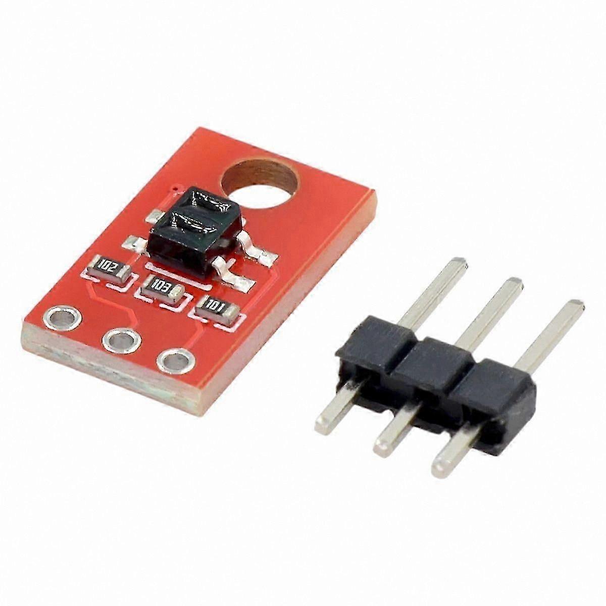 Infrared Reflection Sensor Module with Capacitor Discharge Circuit for DC 3.3-5V Applications