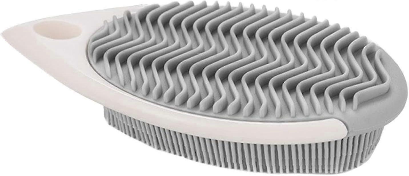 Silicone laundry brush Multifunctional cleaning brush Practical kitchen gadgets (as shown, one size fits all)