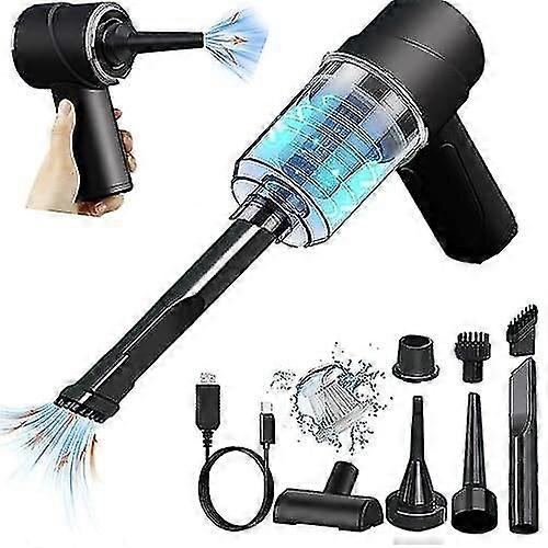Car mini vacuum cleaner, fast charging and long-time operation, multi-functional cleaning