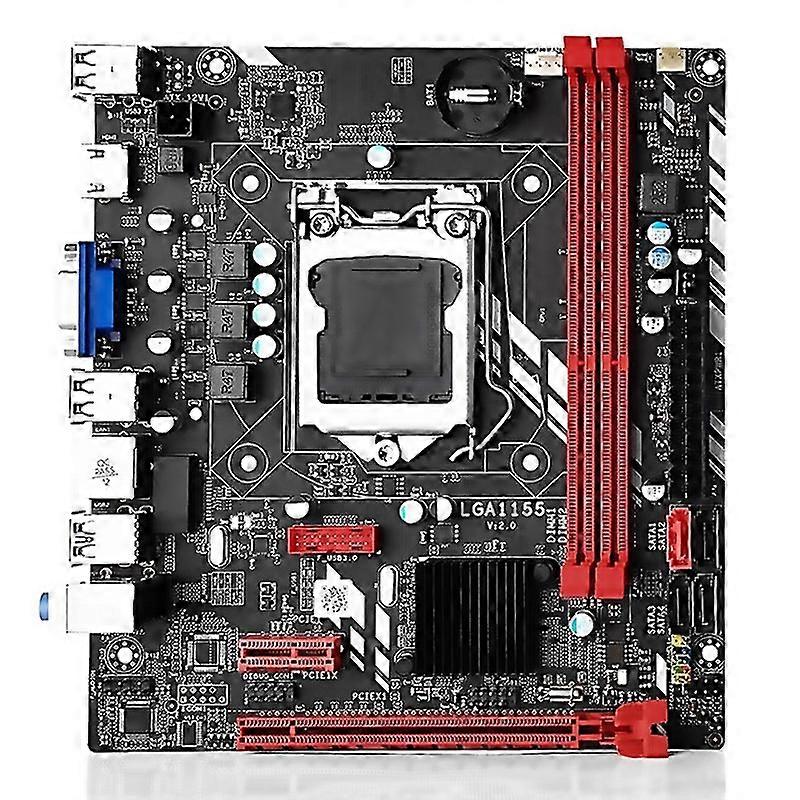 Für B75m Desktop-Motherboard Lga 1155 Für i3 I5 I7 CPU 3xusb 30 Sata 30