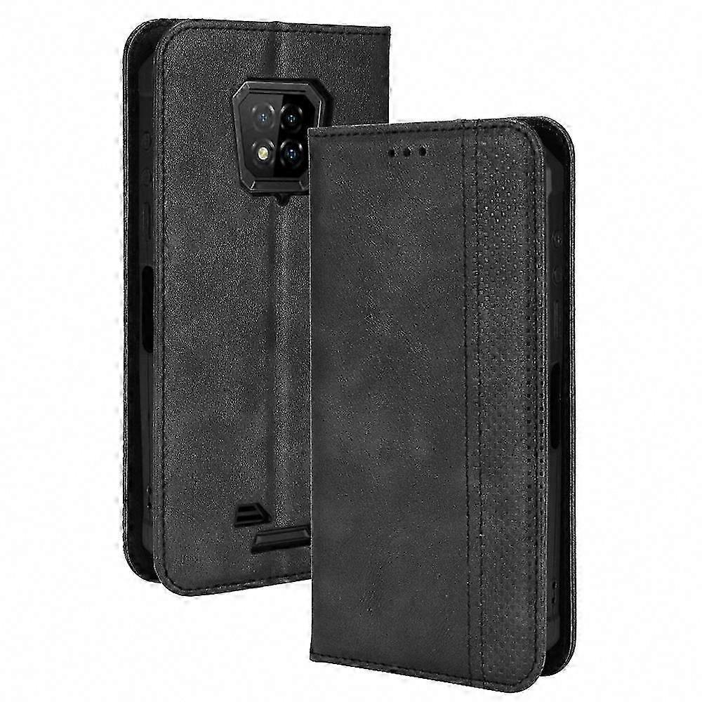 Ulefone Armor 8 Magnetic Buckle Retro Leather Phone Case for Secure Grip and Style