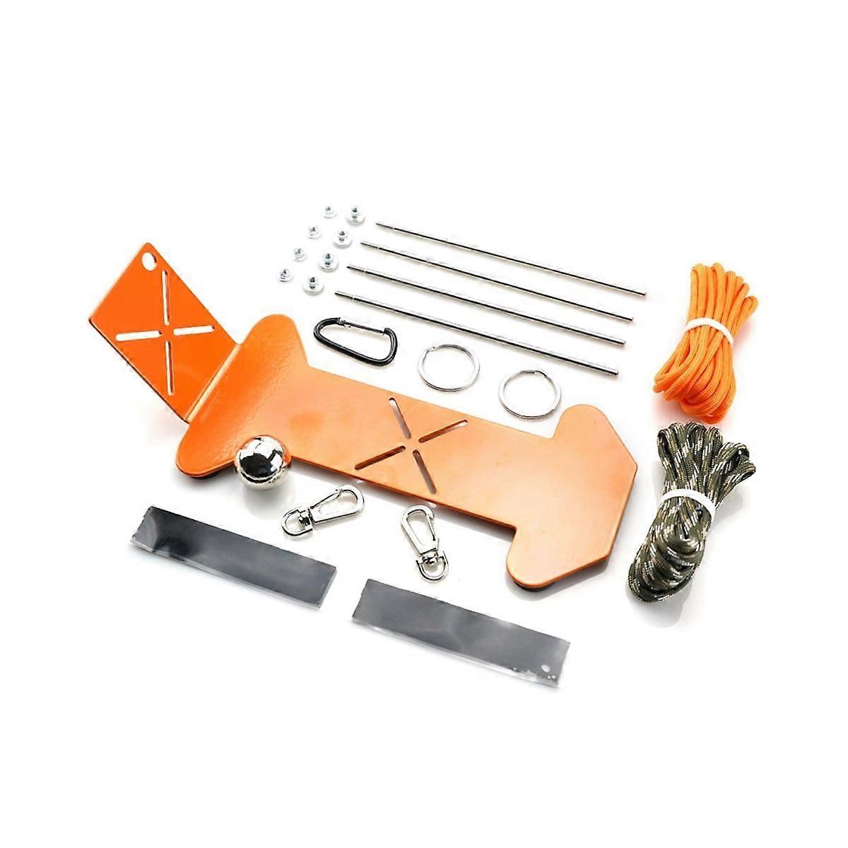 Jig Kit Adjustable Survival Making Jig Weave Camping Rope Jewelry Keychain Craft Idea for Adults Ch