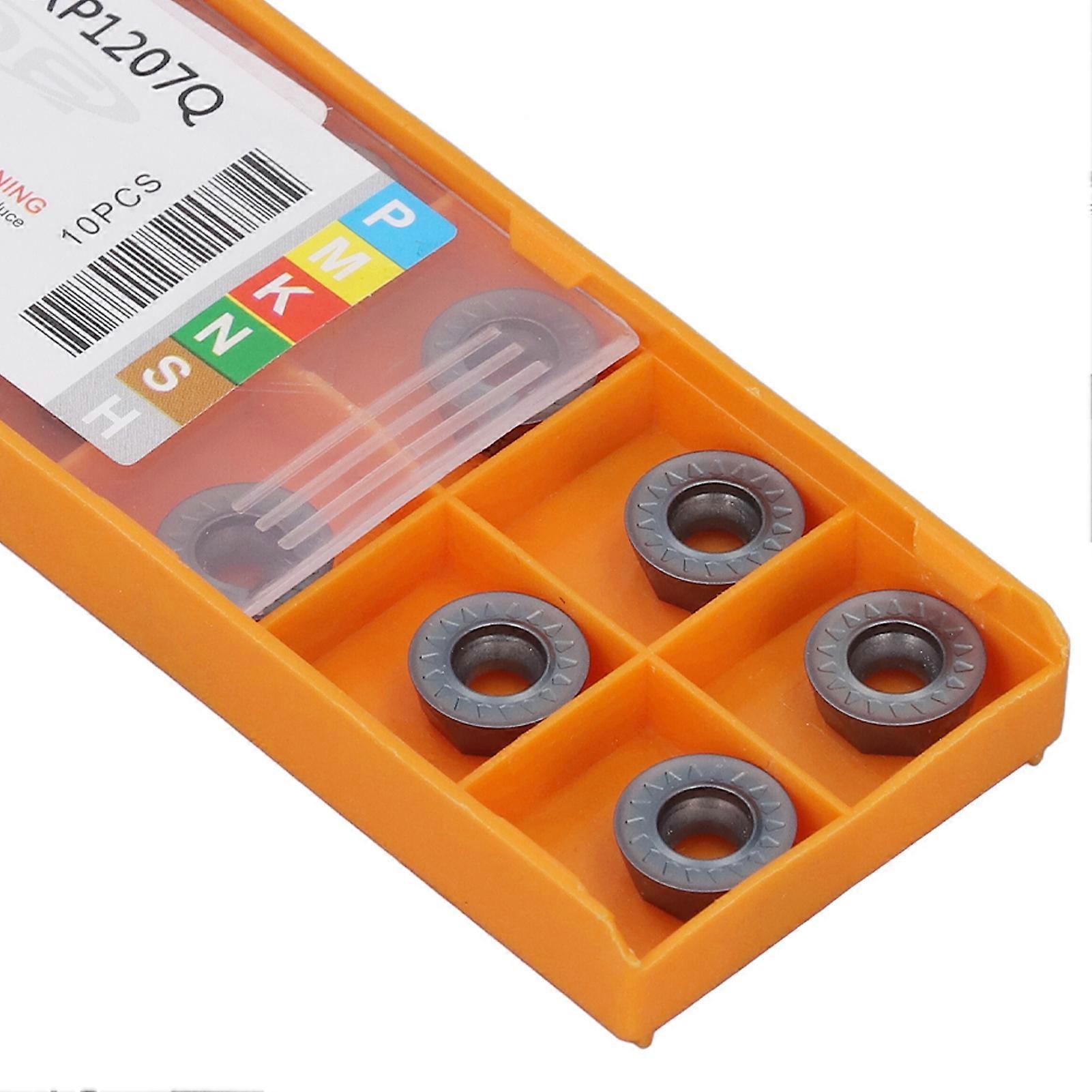 10pcs Multi-Layer Cemented Carbide CNC Turning Inserts for Non-Ferrous Materials