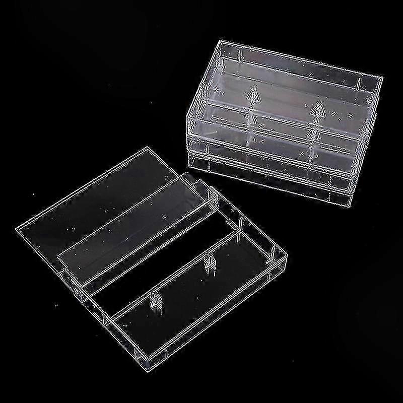 Cassette Tape Storage Box for 90 Blank Cassettes Radio Case Organizer