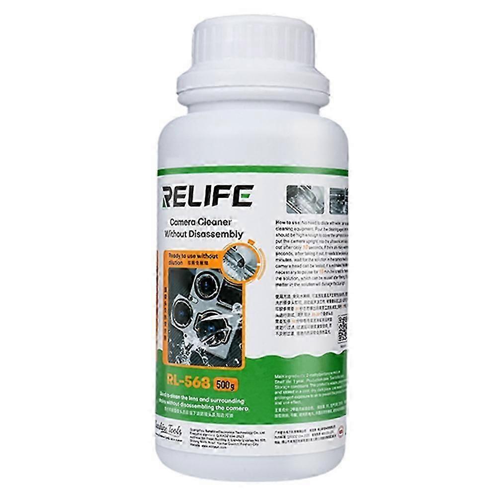 RELIFE RL-568 500g Camera No-Dismantle Cleaning Solution Watermarks Black Spots Removal Solution
