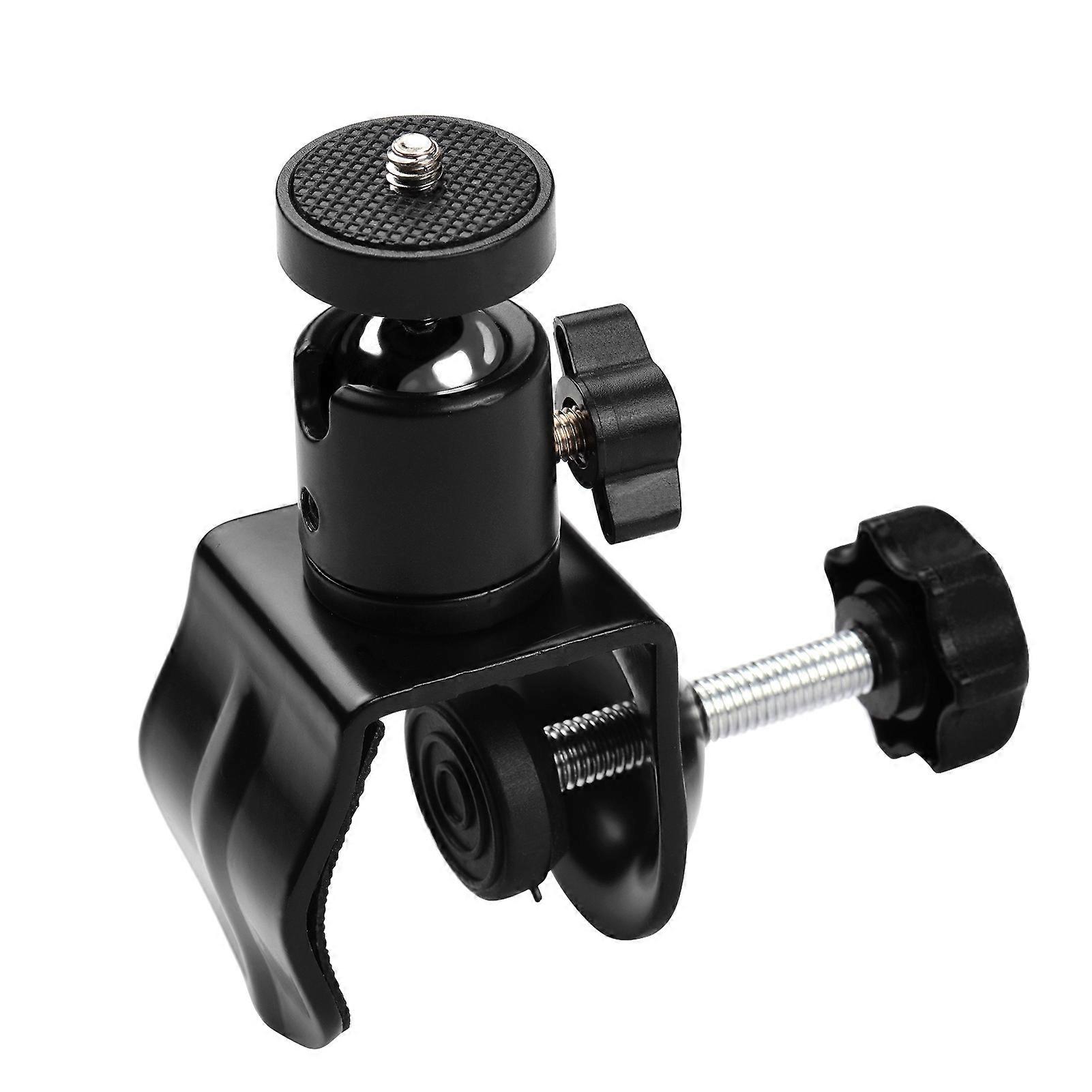 Super Clamp Mount U-shaped Fixing Clamp with Rotatable Ball Head for LED Light Camera Microphone