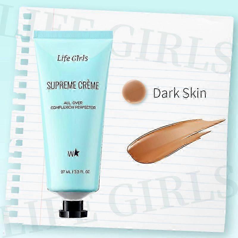 Supreme Cream, All Over Complexion Perfector, BB Cream Tinted Moisturiser, Full Coverage Concealer Hydrating, Waterproof & Long-Lasting Coverage Perf