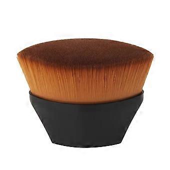 1pc Make-up Foundations Pinsel High Density Make-up Loose Powder Brush Flat Kit (schwarz)