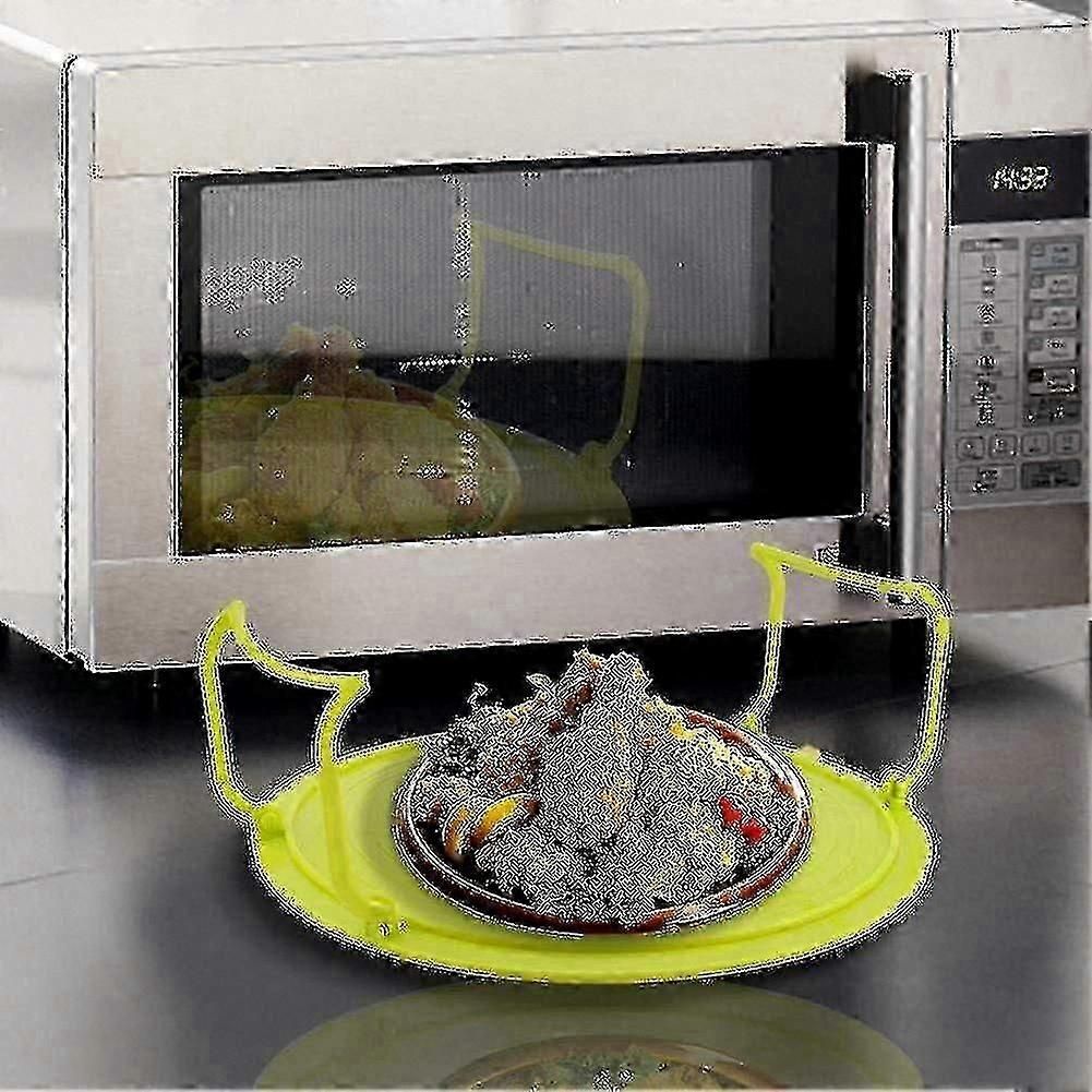 Multifunctional Microwave and Steam Rack for Cooking, Reheating, and Steaming Food with Durable Stainless Steel Design