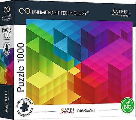 Trufa Prime Puzzle Color Splash Cubic Gradient, 1000 pcs