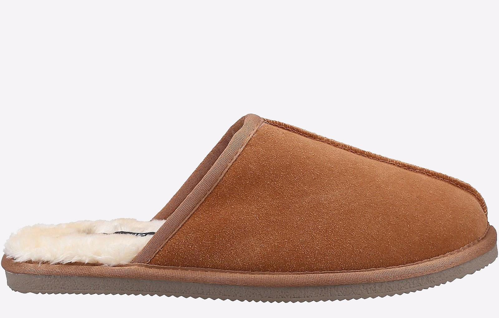 Hush Puppies Coady MEMORY FOAM Slipper Tan