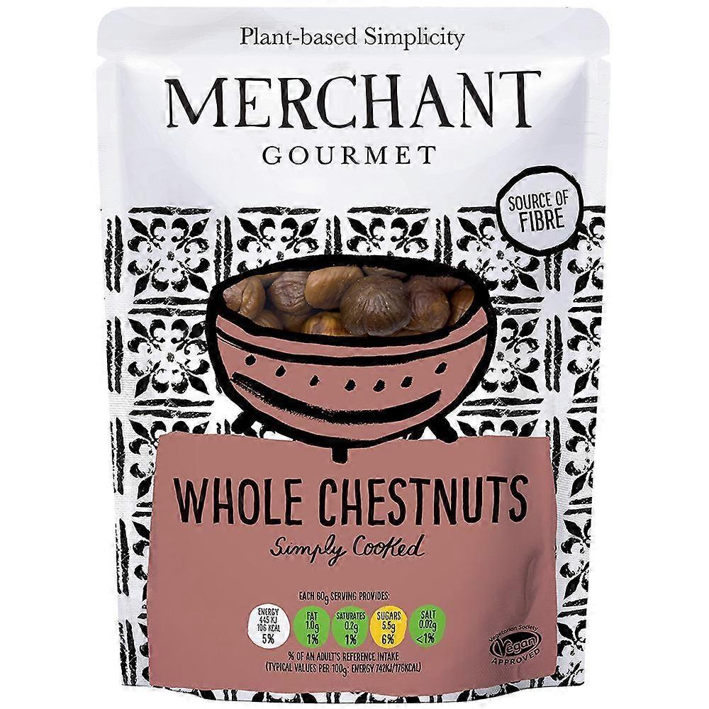 Merchant Gourmet Whole Chestnuts 180g - 6 Pack