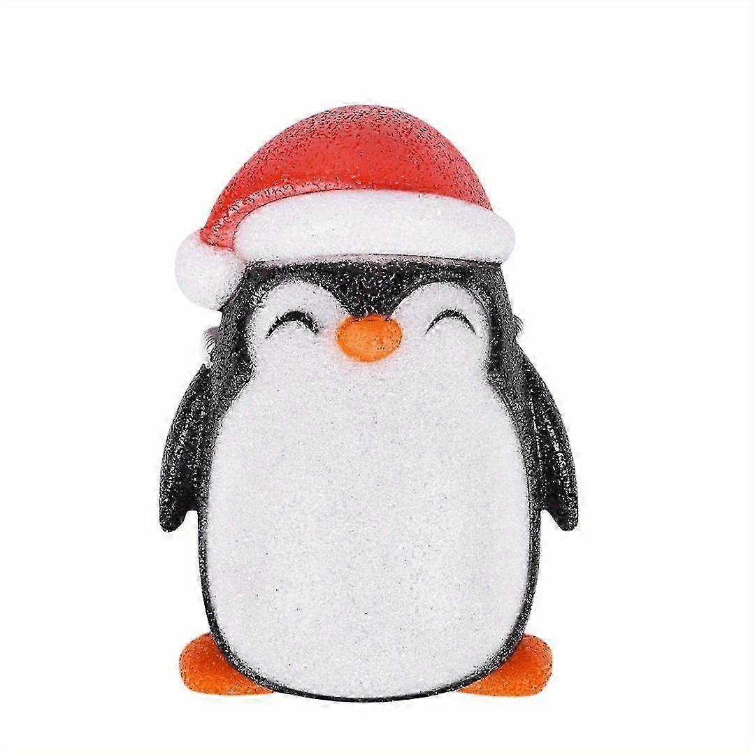 Christmas Snowman Lampshade Wall Lamp Glowing Penguin Lampshade Holiday Decoration Home