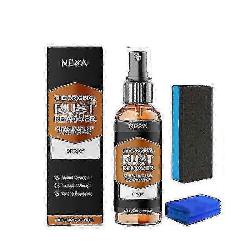 NEXA Rust Remover Spray Fast Acting Multi-Surface Cleaner Removes Rust 30ml