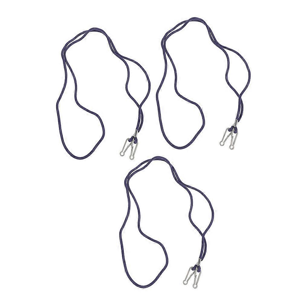 Kids Glove Lanyard With Anti-Lost Functionality Ideal For Outdoor Activities 3Pcs In Navy Color