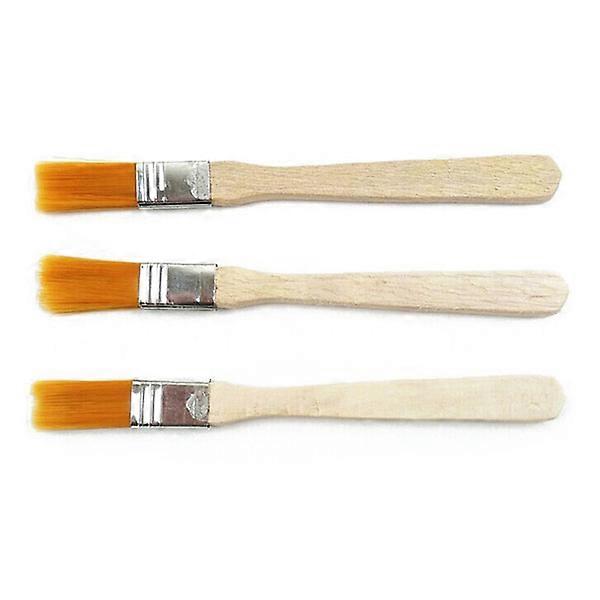 Micro Landscape Cleaning Brush Wooden Handle Brush 3Pcs Pack