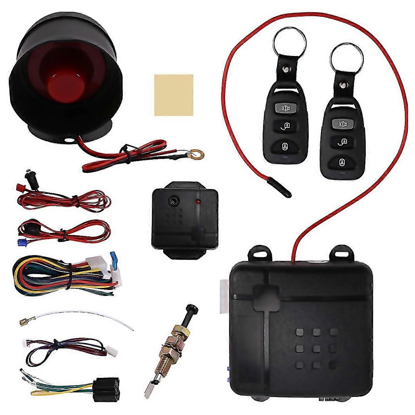 For Universal Oneway Car Antitheft Device Sound And Light Alarm Remote